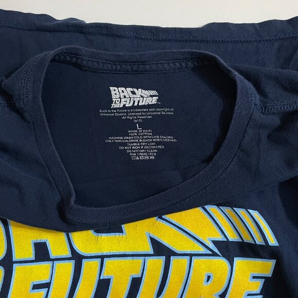 Men's Back To The Future graphic tee - Size Large - Picture 3 of 3